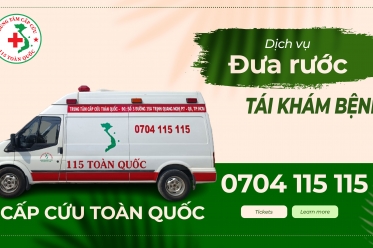 Đơn vị cho thuê xe cấp cứu tỉnh Đồng Nai - Hotline  0704.115.115