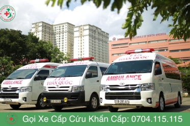 Dịch vụ cho thuê xe cấp cứu Tiền Giang đi Tp. Hồ Chí Minh và ngược lại