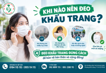 Khi nào nên đeo khẩu trang? Cách đeo khẩu trang đúng để bảo vệ đường hô hấp