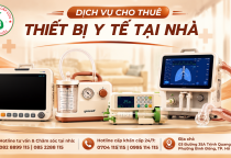 Dịch vụ cho thuê thiết bị y tế tại nhà | Trung Tâm Cấp Cứu Toàn Quốc