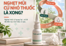 Nghẹt Mũi Có Nên Nhỏ Thuốc Co Mạch Liên Tục Không?