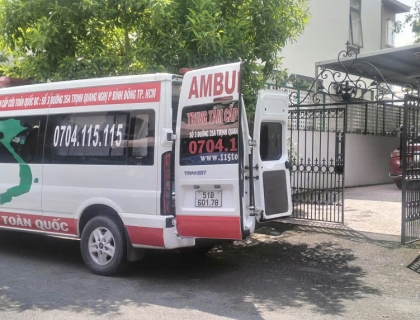 Vận Chuyển Bệnh Nhân Đi Tỉnh Từ TP.HCM 24/7